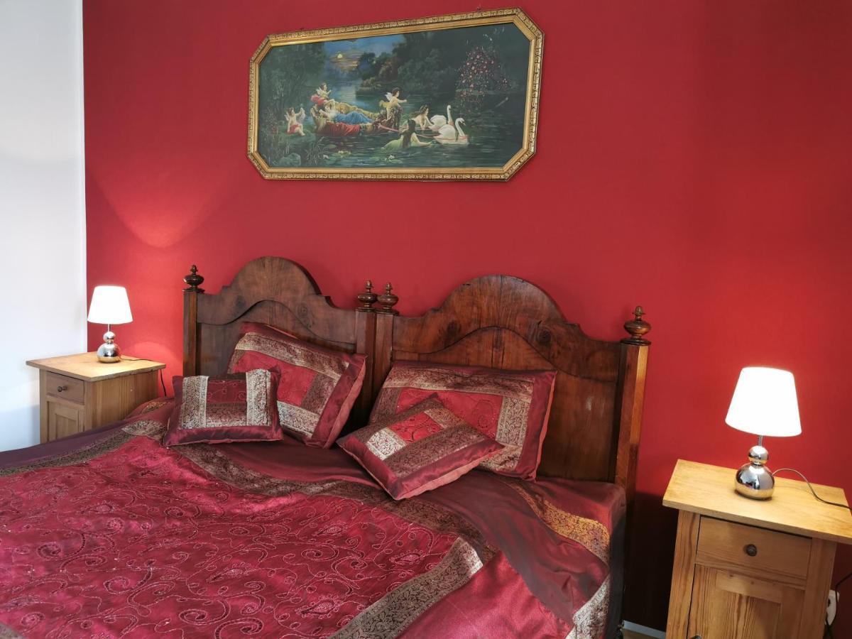 Ruhige Ferienwohnung Im Gutshaus Niederorschel Exteriér fotografie